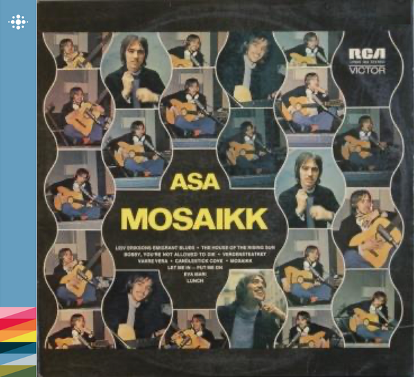 Asbjørn "ASA" Krogtoft - Mosaikk - 1971 – 70-tallet - NACD288