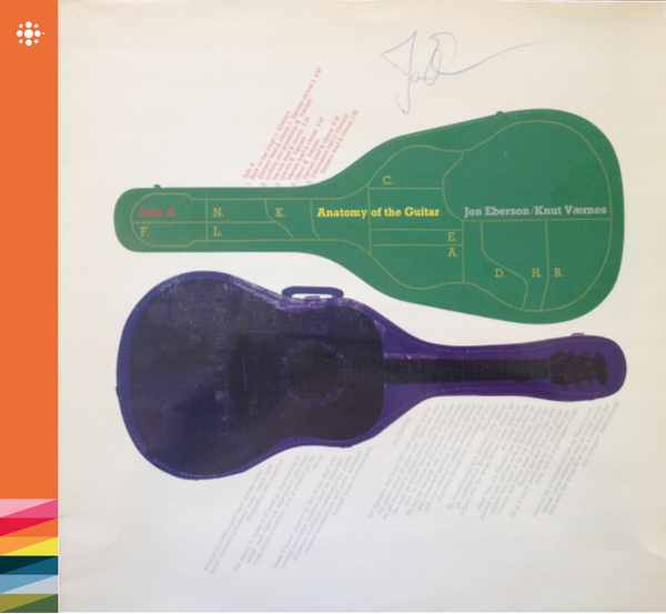 Jon Eberson/Knut Værnes - Anatomy of the Guitar - 1979 – Jazz - NACD455