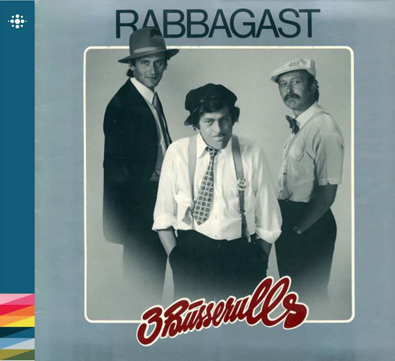 3 Busserulls - Rabbagas- 1981 - 80s - NACD477