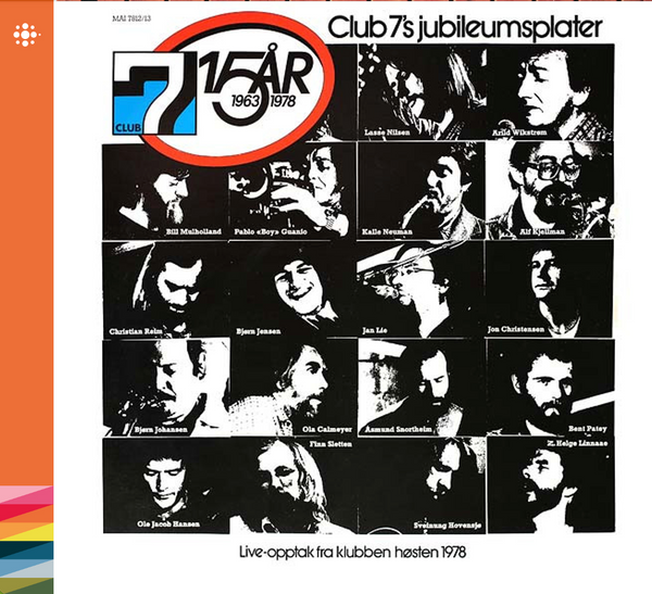 Diverse artister - Club 7's Jubileumsplater - 1978 – Jazz - NACD568