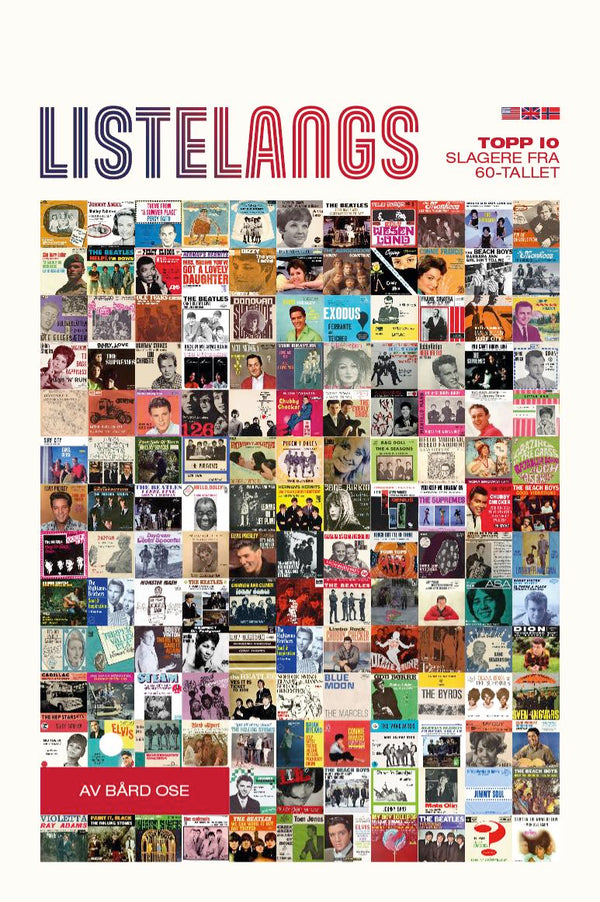 BÅRD OSE // LISTELANGS - TOPP 10 SLAGERE FRA 60-TALLET